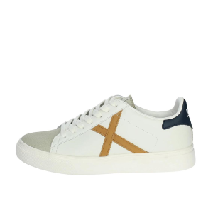 SCARPE MUNICH UOMO SNEAKER RETE 79 PELLE BIANCO