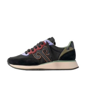SCARPE WUSHU SNEAKER MASTER PELLE SCAMOSCIATA E TESSUTO TECNICO MULTICOLOR M503