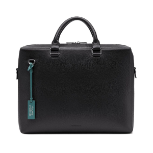 BORSE COCCINELLE UOMO MESSENGER MAN SOFT PELLE NOIR MUK910101001