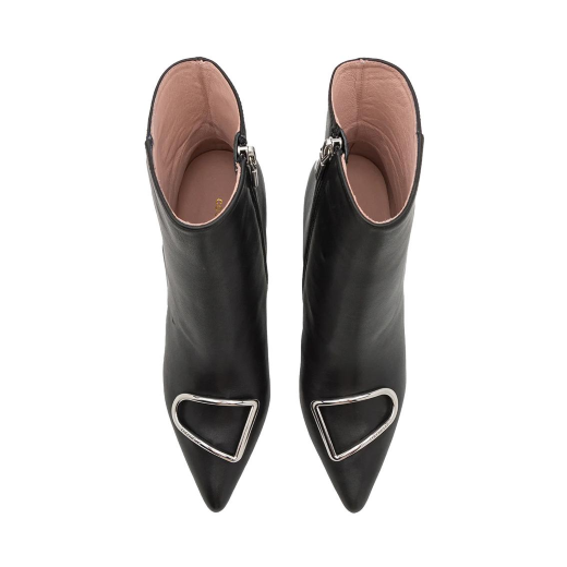 STIVALETTI COCCINELLE DONNA HIMMA SMOOTH IN PELLE NERO RDC110101001