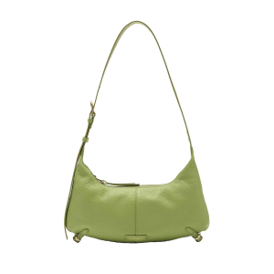 BORSE COCCINELLE DONNA ABIGAIL SMALL A SPALLA IN PELLE GUACAMOLE SO5130301G32