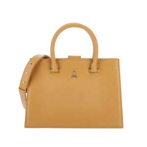 BORSE PATRIZIA PEPE DONNA FLY BAMBY SHOPPER CON MANICI PELLE ETERNITY BROWN 8B0171L061B800
