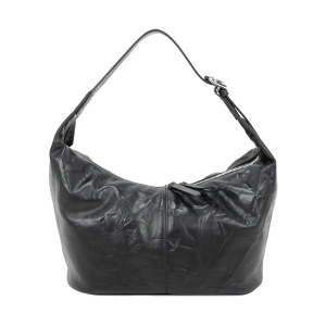 BORSE COCCINELLE DONNA FERNANDA MEDIUM WRINKLED IN PELLE A SPALLA NOIR S4B130201001