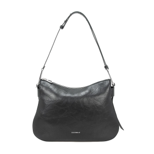 BORSE COCCINELLE DONNA MAGIE MEDIUM WRINKLED IN PELLE A SPALLA NOIR S4P130101001