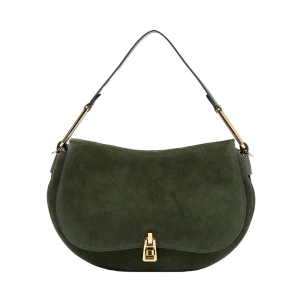 BORSE COCCINELLE DONNA MAGIE SUEDE MEDIUM IN PELLE CON TRACOLLA ALGA PQS180301G28