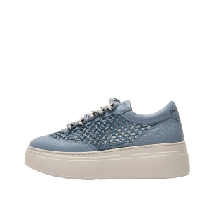 SCARPE DONNA EMANUÉLLE VEE SNEAKER BICE PELLE E RAFFIA JEANS 451P30218P110CB