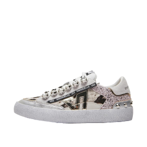 SCARPE DONNA EMANUÉLLE VEE SNEAKER SOLEDAD PELLE E CAVALLINO MULTI ZEBRA 51P30012P005CB