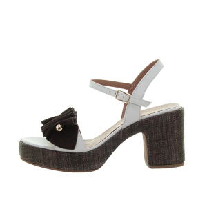 SCARPE GIANMARCO SORELLI DONNA SANDALI JANE IN PELLE SOFTY OFF WHITE 2214