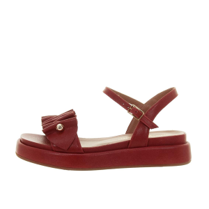 SCARPE GIANMARCO SORELLI DONNA SANDALI ARES IN PELLE SAMO BRICK 2214