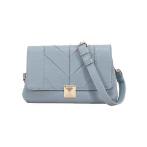 BORSE CROMIA DONNA LADIES BAG DUNE IN PELLE TRACOLLA CELESTE 1406027