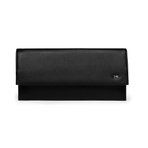 BORSE NERO GIARDINI DONNA POCHETTE ECOPELLE NERO E343003DE100