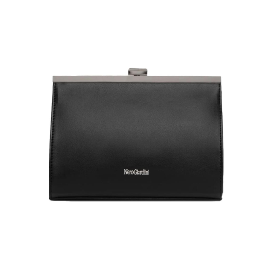 BORSE NERO GIARDINI DONNA POCHETTE ECOPELLE NERO E3430006DE100