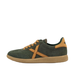 SCARPE MUNICH UOMO BARRU PELLE SCAMOSCIATA VERDE BARRU181