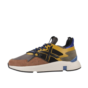 SCARPE MUNICH DONNA SNEAKER CLIK CAMOSCIO E MESH MULTICOLOR CLIK103