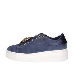 SCARPE GIO+ DONNA SNEAKER PIA PELLE SCAMOSCIATA COMBI GREEN PIA402A