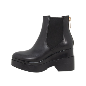 STIVALETTI DONNA LORENZO MARI POLLY IN PELLE NERO POLLY07