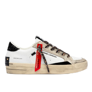 SCARPE CRIME LONDON DONNA SNEAKER DELUXE ARCTIC SHADOW IN PELLE 25113A
