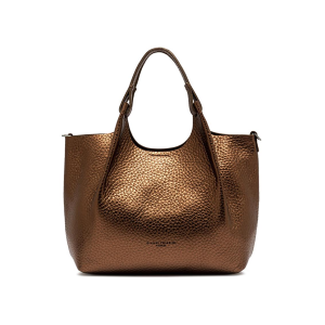 BORSE GIANNI CHIARINI DONNA DUA IN PELLE A MANO E TRACOLLA TOASTED TESTA MORO 9719