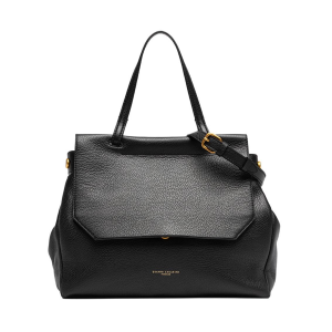 BORSE GIANNI CHIARINI DONNA OTTAVIA IN PELLE A MANO E TRACOLLA NERO BS11376