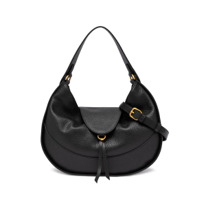 BORSE GIANNI CHIARINI DONNA EDITH MINI IN PELLE A MANO E TRACOLLA NERO BS11360