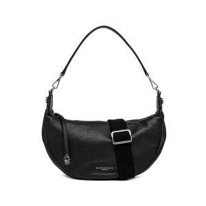 BORSE GIANNI CHIARINI DONNA AISHA IN PELLE A SPALLA E TRACOLLA NERO 11550