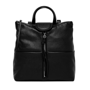 BORSE GIANNI CHIARINI DONNA ZAINO GIADA IN PELLE A SPALLA NERO 7040