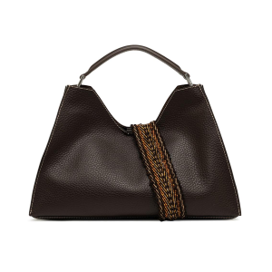 BORSE GIANNI CHIARINI DONNA AURORA IN PELLE A MANO E TRACOLLA ESPRESSO CASTORO 10566