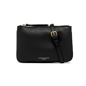 BORSE GIANNI CHIARINI DONNA TRACOLLA FRIDA IN PELLE NERO 10435