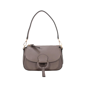 BORSE CROMIA DONNA LADIES MINI BAG CARRIE A MANO E TRACOLLA  IN PELLE ARDESIA