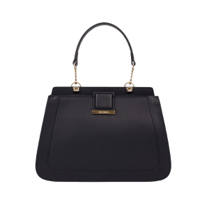 BORSE CROMIA DONNA LADIES BAG MARIKA IN PELLE A MANO E TRACOLLA NERO 1406143