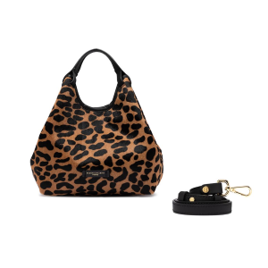 BORSE GIANNI CHIARINI DONNA DUA IN CAVALLINO A MANO E TRACOLLA LEO NERO 11109