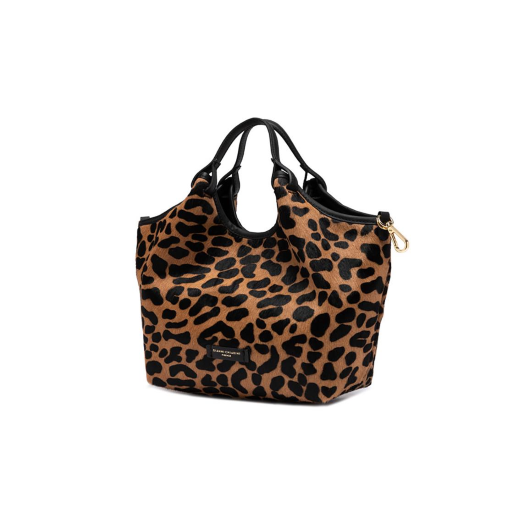 BORSE GIANNI CHIARINI DONNA DUA IN CAVALLINO A MANO E TRACOLLA LEO NERO 11109