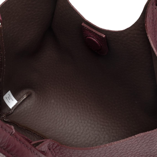 BORSE GIANNI CHIARINI DONNA DUA IN PELLE A MANO E TRACOLLA WINE BERRY 9719