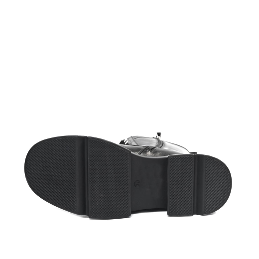 STIVALETTI DONNA EMANUÉLLE VEE ANFIBIO HERO IN PELLE BLACK 452M80912CRW