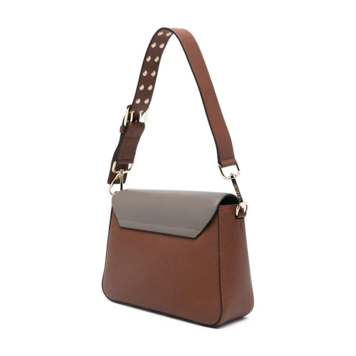 BORSE CROMIA DONNA LADIES BAG GRACE IN PELLE A SPALLA E TRACOLLA MANDORLA 1406139