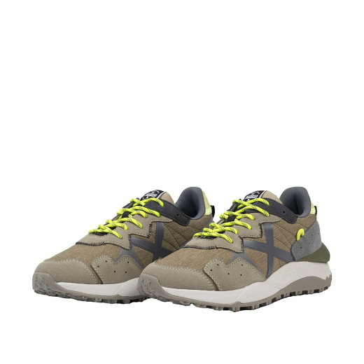 SCARPE MUNICH UOMO SNEAKER SHIBUYA 31 CAMOSCIO E NYLON MULTICOLOR