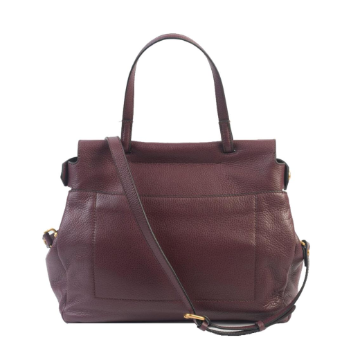 BORSE GIANNI CHIARINI DONNA OTTAVIA IN PELLE A MANO E TRACOLLA WINE BERRY BS11376