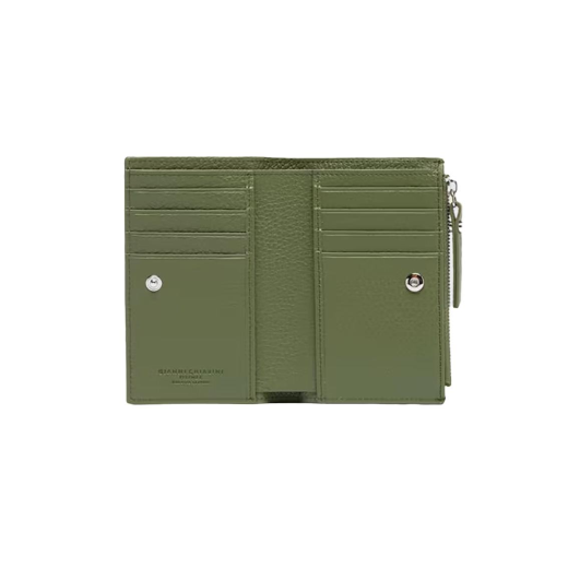 PORTAFOGLIO DONNA GIANNI CHIARINI WALLETS DOLLARO DEEP FIR 6003