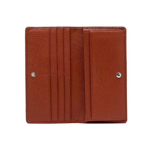 PORTAFOGLIO DONNA GIANNI CHIARINI WALLETS GRAIN GRAIN BRICK RED 5041