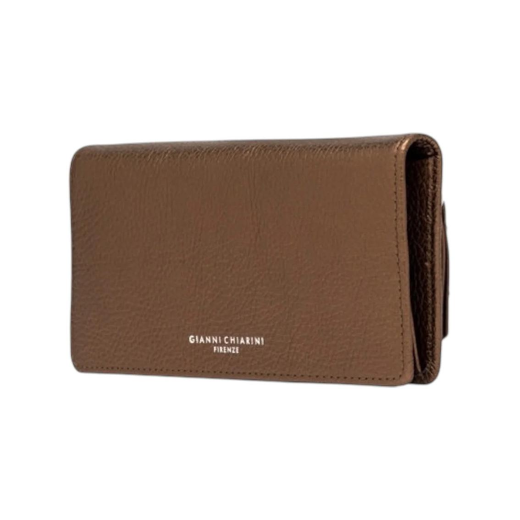 PORTAFOGLIO DONNA GIANNI CHIARINI WALLETS GRAIN GRAIN TOASTED 5041