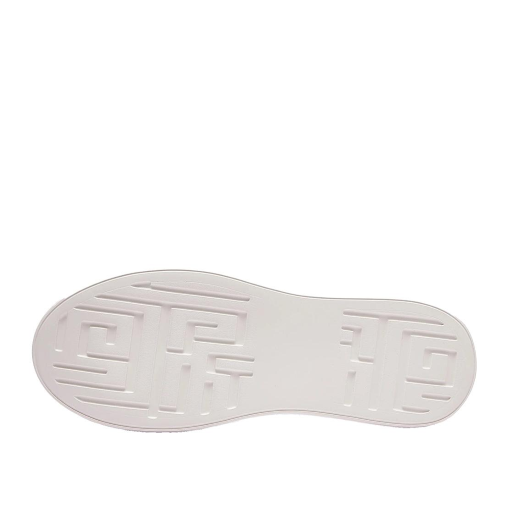 SCARPE DONNA EMANUÉLLE VEE SNEAKER BICE PELLE WHITE GOLD 461P90113P003