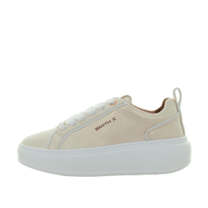 SCARPE ALEXSANDER SMITH DONNA SNEAKER SMITH X IN PELLE PERLATA IRIDE CREAM HSW6595