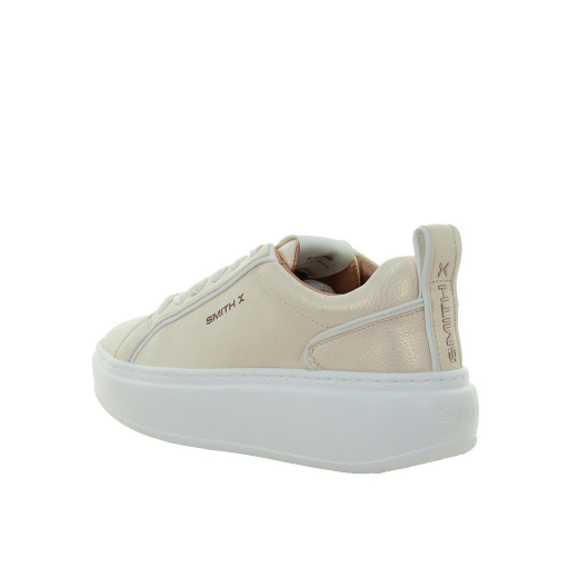 SCARPE ALEXSANDER SMITH DONNA SNEAKER SMITH X IN PELLE PERLATA IRIDE CREAM HSW6595