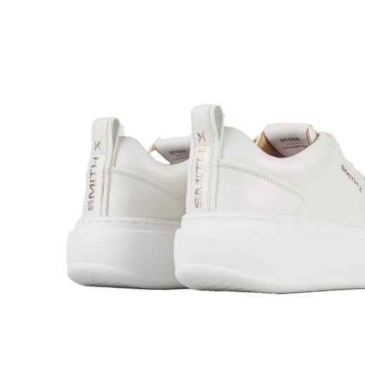 SCARPE ALEXSANDER SMITH DONNA SNEAKER SMITH X IN PELLE PERLATA IRIDE WHITE HSW6595