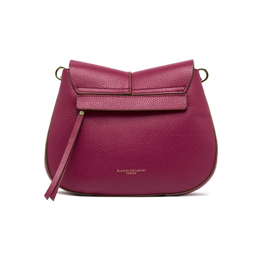 BORSE GIANNI CHIARINI DONNA TRACOLLA HELENA ROUND IN PELLE DESERT FLOWER BS6036