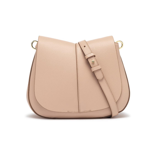 BORSE GIANNI CHIARINI DONNA TRACOLLA HELENA ROUND IN PELLE PINK SALT BS6036