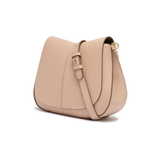 BORSE GIANNI CHIARINI DONNA TRACOLLA HELENA ROUND IN PELLE PINK SALT BS6036