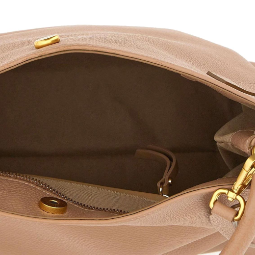 BORSE GIANNI CHIARINI DONNA CLAUDETTE IN PELLE A SPALLA CLAY BS11890