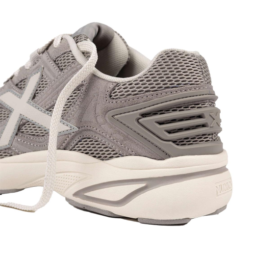 SCARPE MUNICH UOMO SNEAKER M2000 CAMOSCIO E MESH GRIGIO M200007