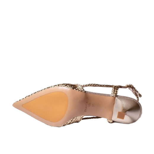 SCARPE DONNA EMANUÉLLE DECOLLETE DIVINA IN RAFFIA BEIGE461M21811T200